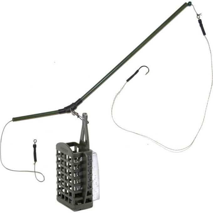 Фидерная кормушка SALMO FEEDER SQUARE квадратная, 080г