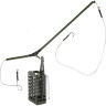 Фидерная кормушка SALMO FEEDER SQUARE квадратная, 080г