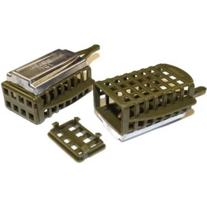 Кормушка фидерная SALMO Feeder Square с дном 020Г