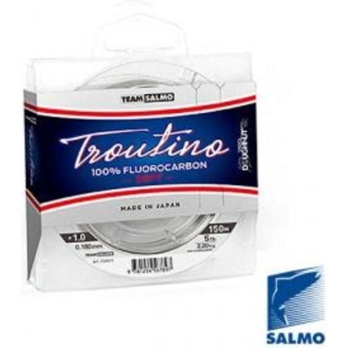 Леска монофильная Team SALMO Fluorocarbon Troutino Soft 150/021