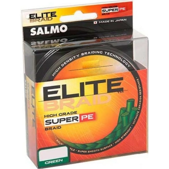 Леска плетёная SALMO Elite Braid Yellow 125/009