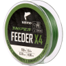 Шнур плетёный SALMO SNIPER х4 FEEDER BRAID Army Green 150/010
