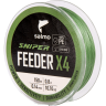 Шнур плетёный SALMO SNIPER х4 FEEDER BRAID Army Green 150/014