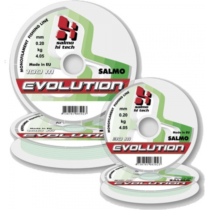 Леска монофильная SALMO Hi-Tech Evolution 030/022