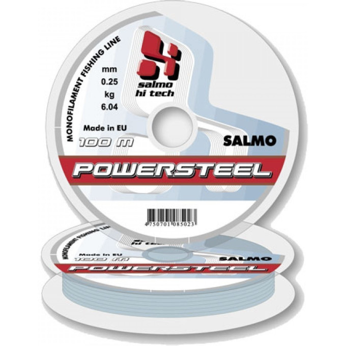 Леска монофильная SALMO Hi-Tech Powersteel 100/035