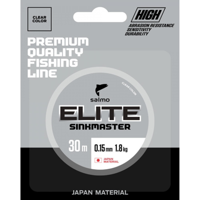 Леска монофильная зимняя SALMO Elite Sinkmaster 030/010