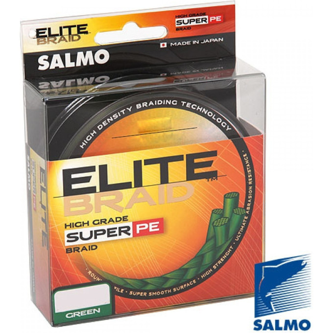 Леска плетёная SALMO Elite Braid Green 125/033