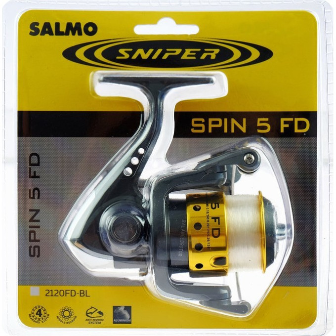Катушка безынерционная SALMO Sniper Spin 5 20Fd Блистер