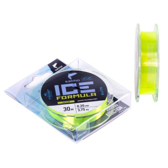 Леска монофильная зимняя SALMO ELITE ICE FORMULA FLUO YELLOW 030/020