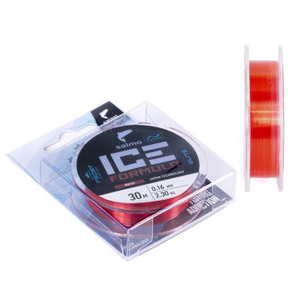 Леска монофильная зимняя SALMO ELITE ICE FORMULA WINE RED 030/016